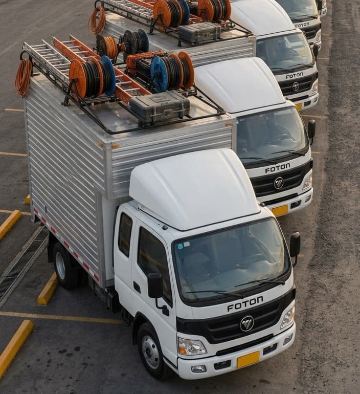 Equipos, Tecnología y Flota Propia